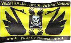 Flag of the Pirate Government.  - The Good Guys.