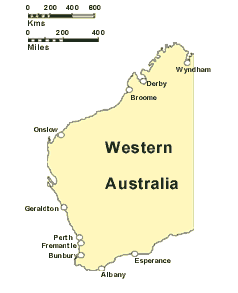 WESTRALIA - Virtual Nation, Geographical Reference